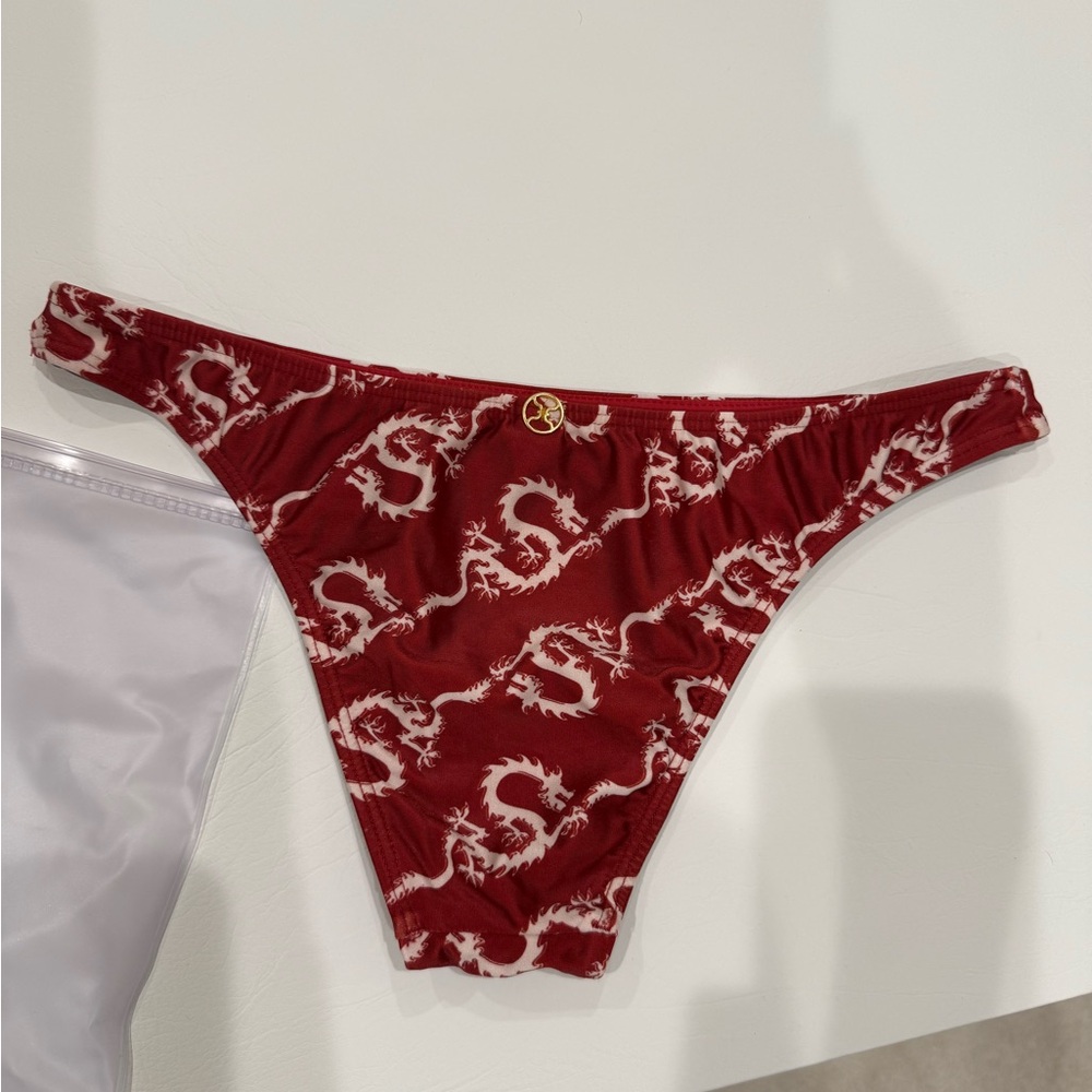 Red Bikini Set - Picture 2 of 5